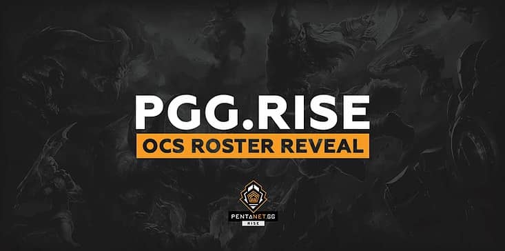 Introducing our first ever Oceanic Challenger Series team, PGG.RISE